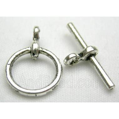 Tibetan Silver toggle clasps