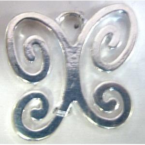 Tibetan Silver pendants, Lead free and nickel Free, animal