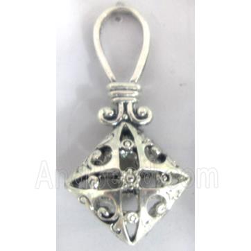 Tibetan Silver pendants, Non-Nickel