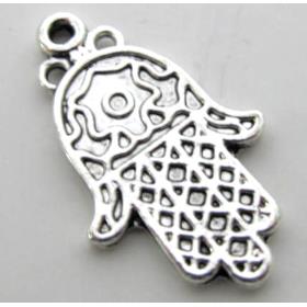 Tibetan Silver hamsahand pendant, Lead free and nickel Free