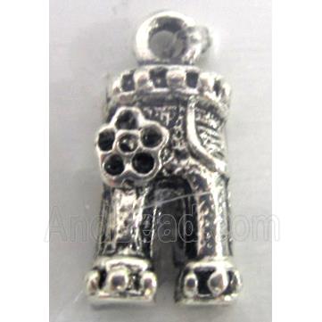 Tibetan Silver pendant non-nickel