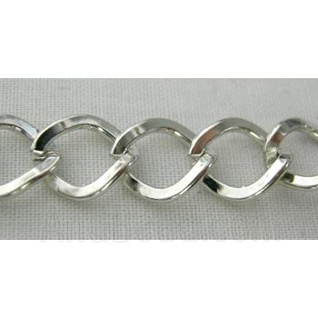 platinum plated iron Chain