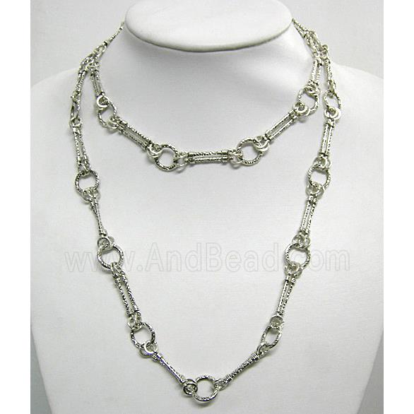 Antique Silver Alloy Chain