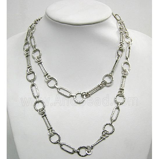 Antique Silver Alloy Chain