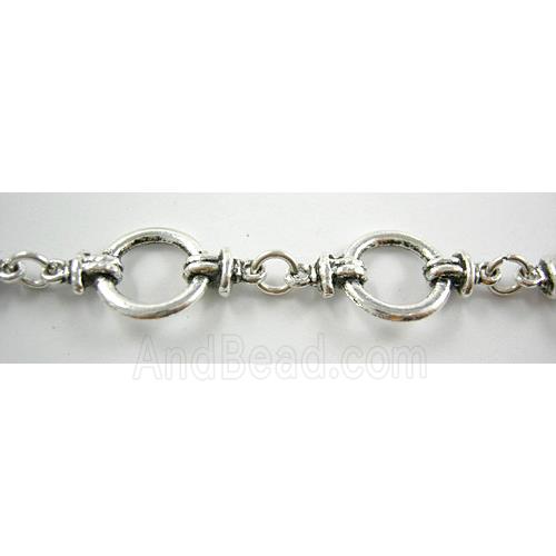Antique Silver Alloy Chain