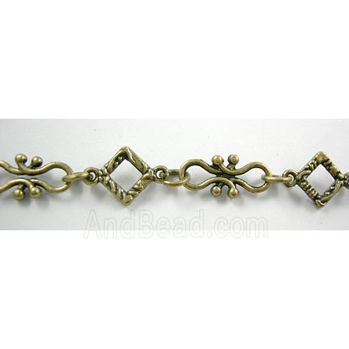 Antique Bronze Alloy Chain