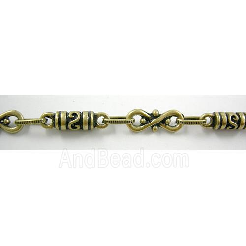 Antique Bronze Alloy Chain