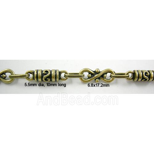 Antique Bronze Alloy Chain