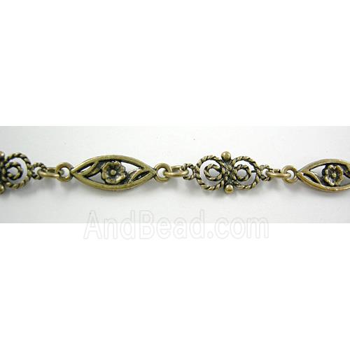 Antique Bronze Alloy Chain