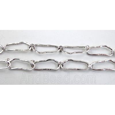 Antique Silver Alloy Chain