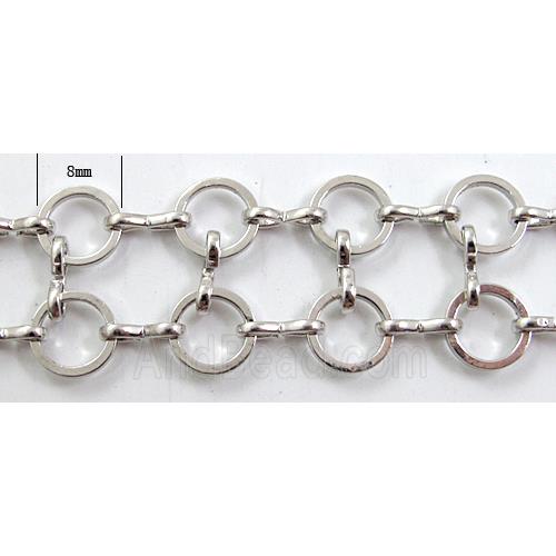 Handcraft copper chain
