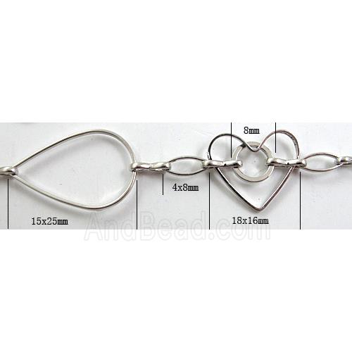Handcraft copper chain
