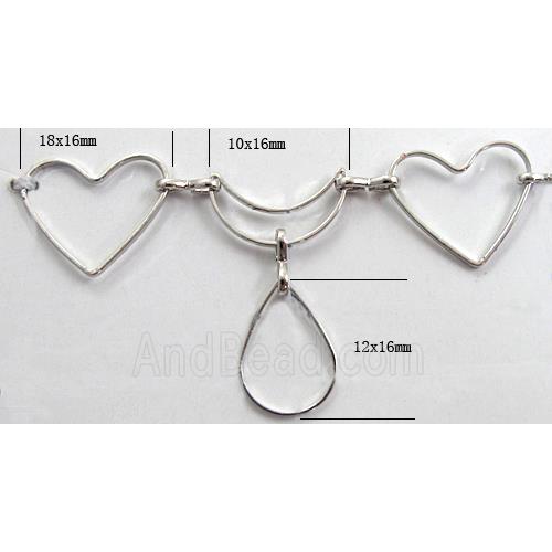 Handcraft copper chain