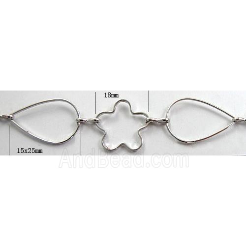 Handcraft copper chain