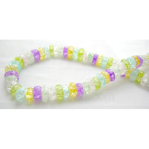 Flat Square Crackle Crystal