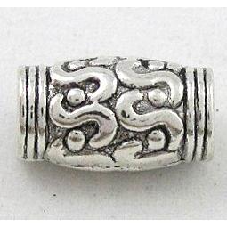 tibetan silver tube beads, Non-Nickel