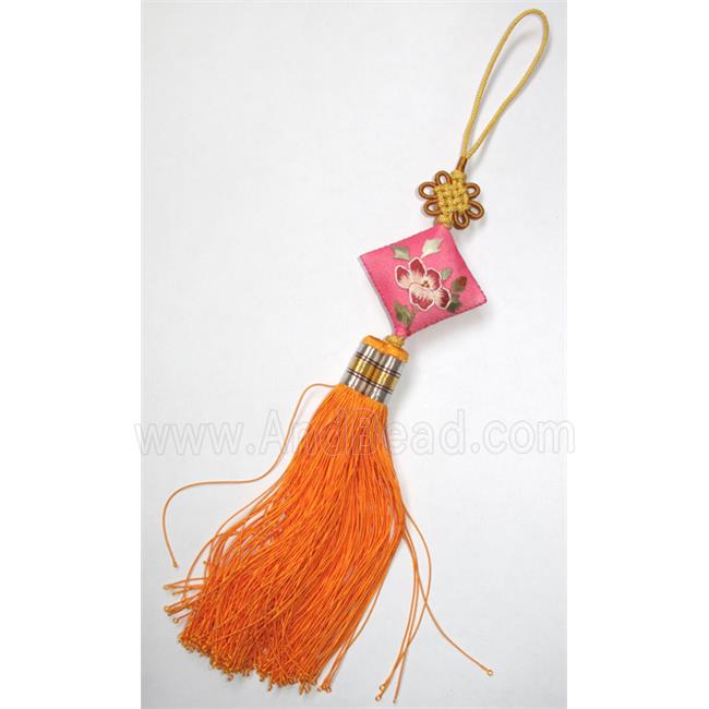 handmade Embroidery silk jewelry