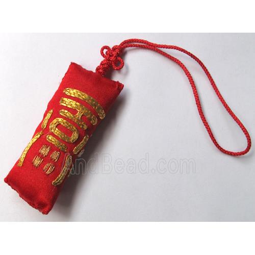 handmade Embroidery silk jewelry
