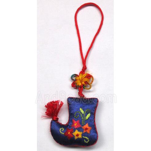 handmade Embroidery silk jewelry, SHOSE