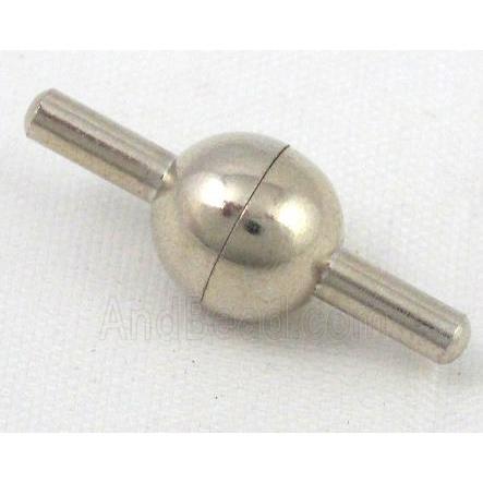 jewelry findings, Magnetic, platinum