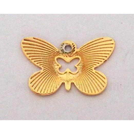 colorfast copper bead, gold plated