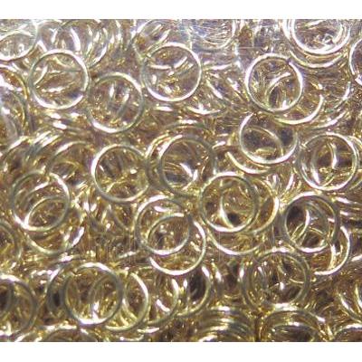 colorfast copper Jump Ring, gold plated