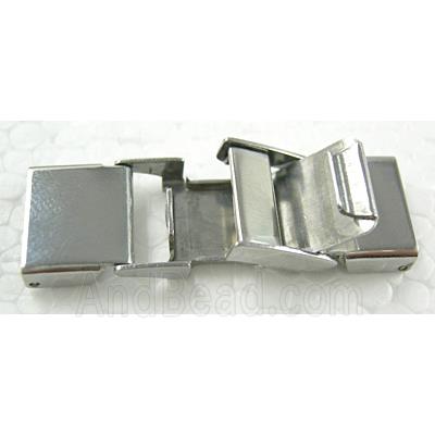 Watchstrap Clasp, stainless steel