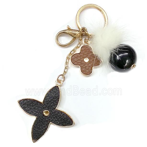 DIY key clasp, light-gold