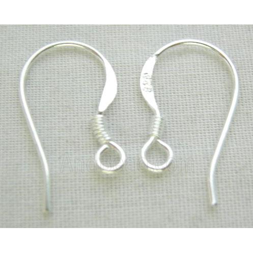 French Hook Earring, 725 Silver