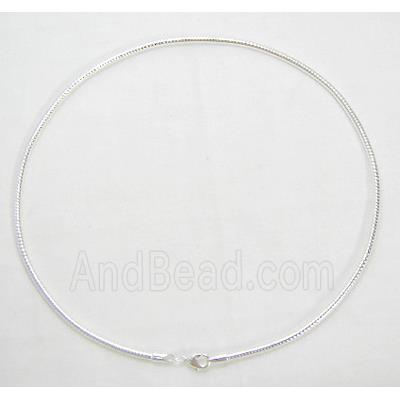 Silver Plated Copper Necklace
