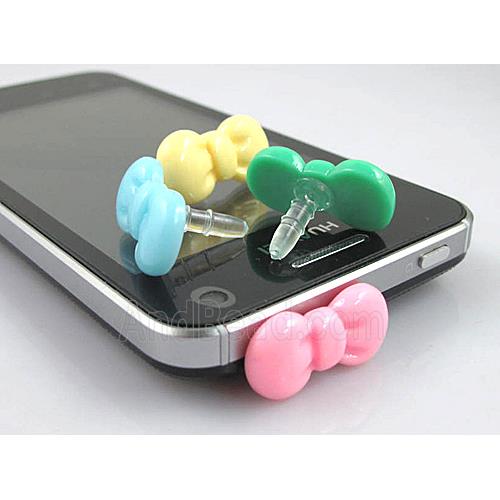 Earphone Jack Dust Cap Plug, plastic