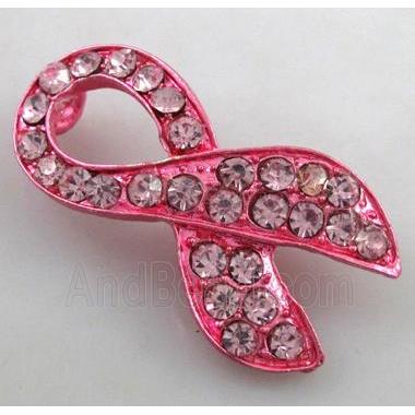Bracelet bar, alloy bead with rhinestone
