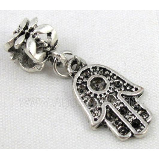 Bracelet spacer, alloy hanger, pendant