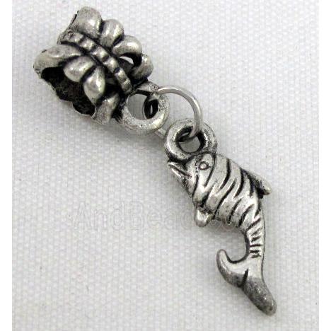 Bracelet spacer, alloy hanger, pendant