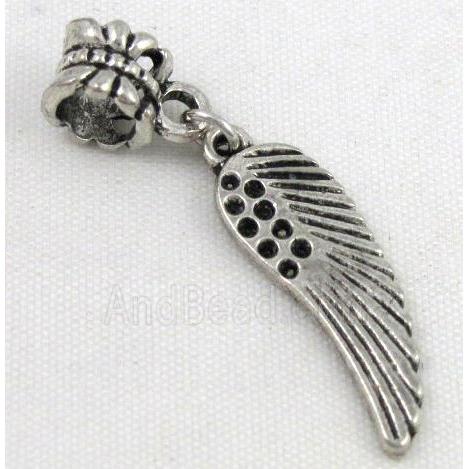 Bracelet spacer, alloy hanger, pendant
