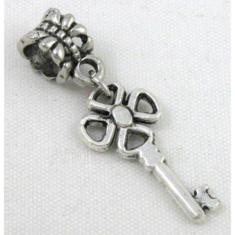 Bracelet spacer, alloy hanger, pendant