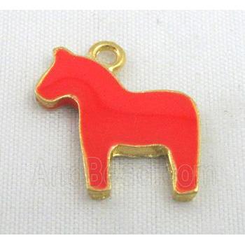 bracelet bar, enamel alloy pendant