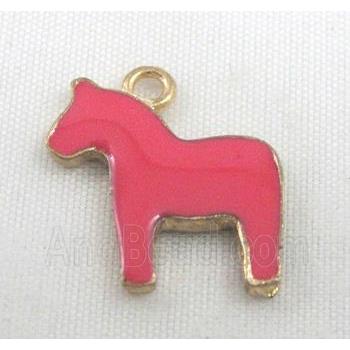 bracelet bar, enamel alloy pendant