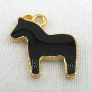 bracelet bar, enamel alloy pendant