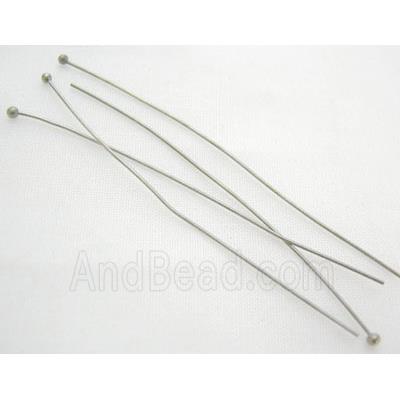 round HeadPins, copper, black