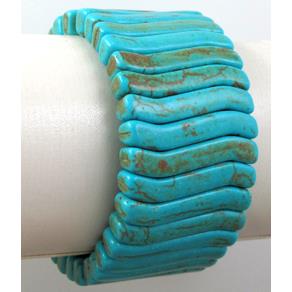 Turquoise Bracelet, stretchy