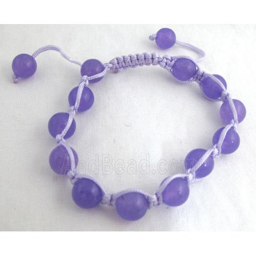 Fashion Bracelets, adjustable, jade