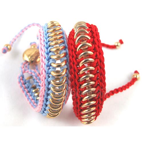 Fashion Bracelets, resizable, hand-made