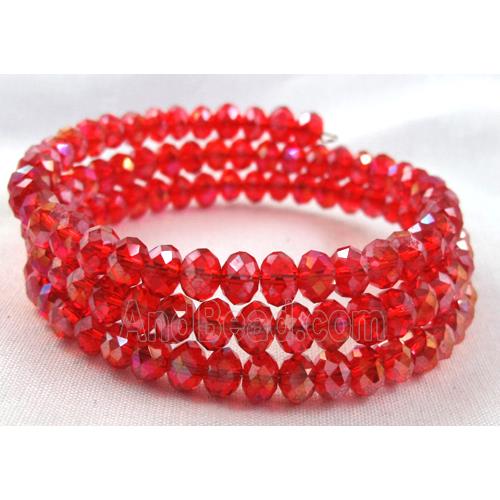red Chinese Crystal Bracelets
