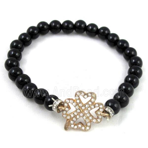 handmade fashion jasper bracelet, stretchy