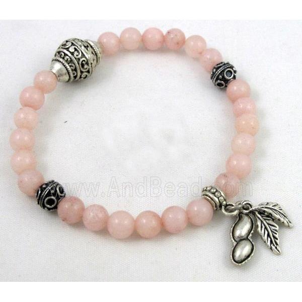 handmade fashion jasper bracelet, stretchy