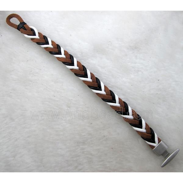 Genuine Leather Bracelet, Mix