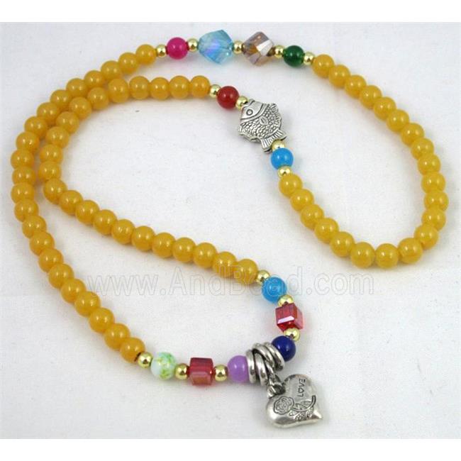 fashion jewelry, glass necklace, bracelet, CCB