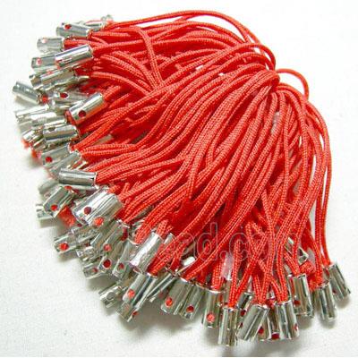 Red String hanger with ends tube
