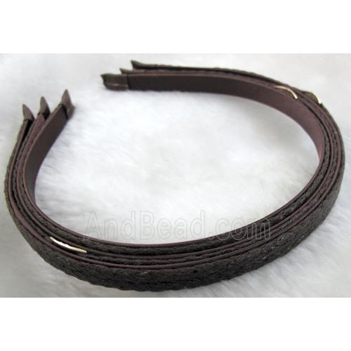 Head Bands, steel alloy, waxed cord-braiding